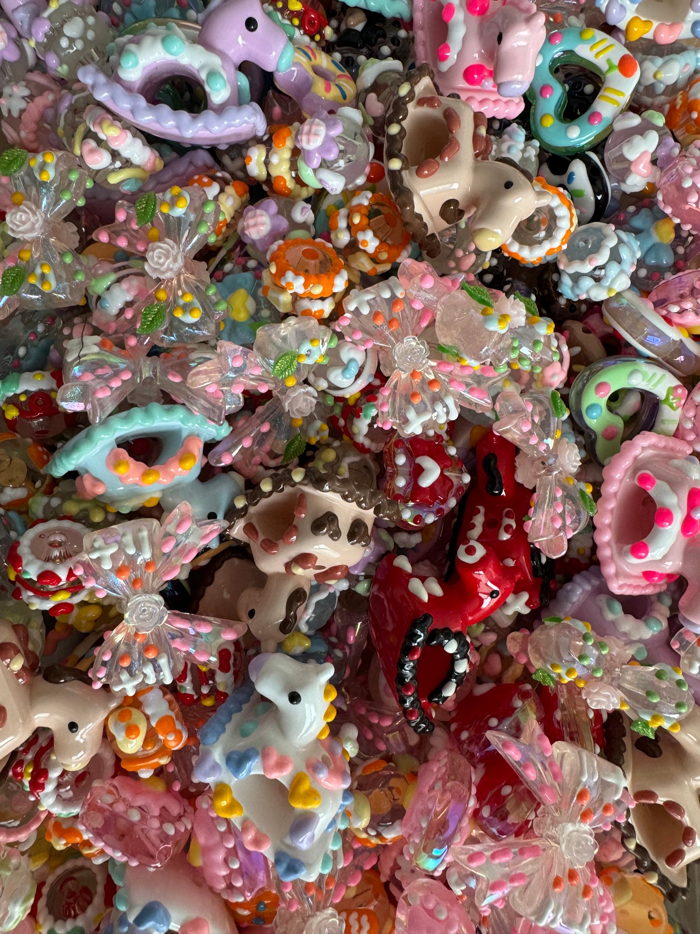 Handpainted Beads Mix