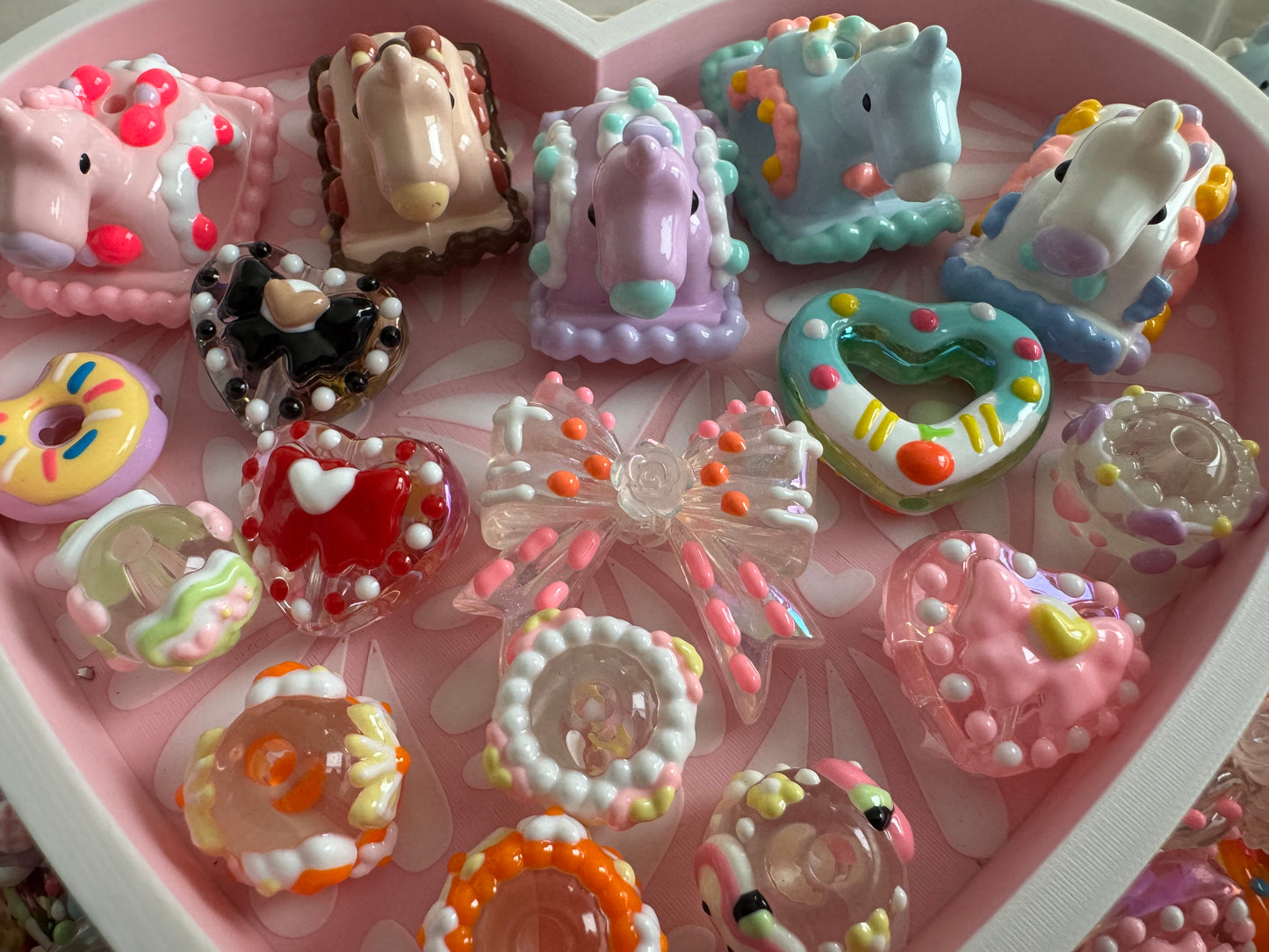Handpainted Beads Mix