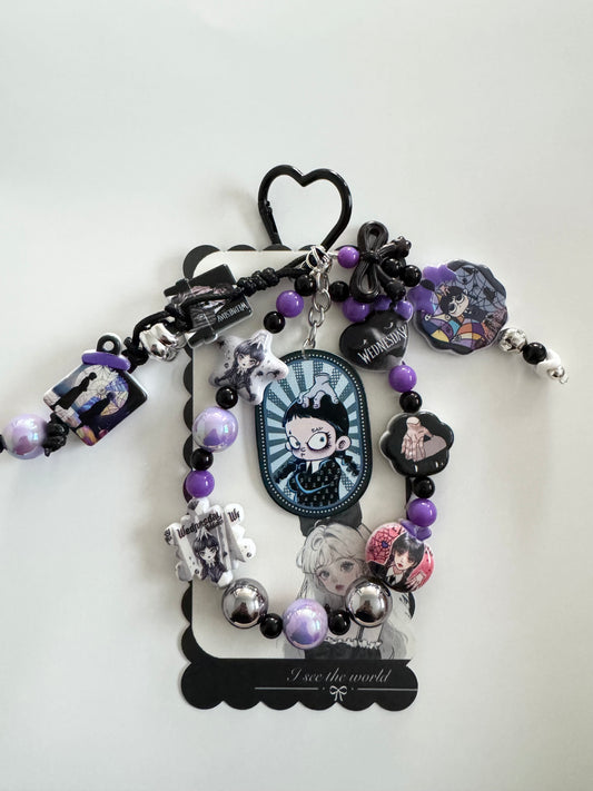 Wednesday Keychain