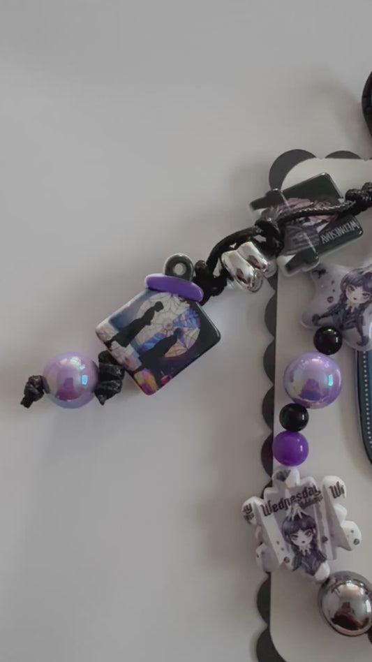 Wednesday Keychain